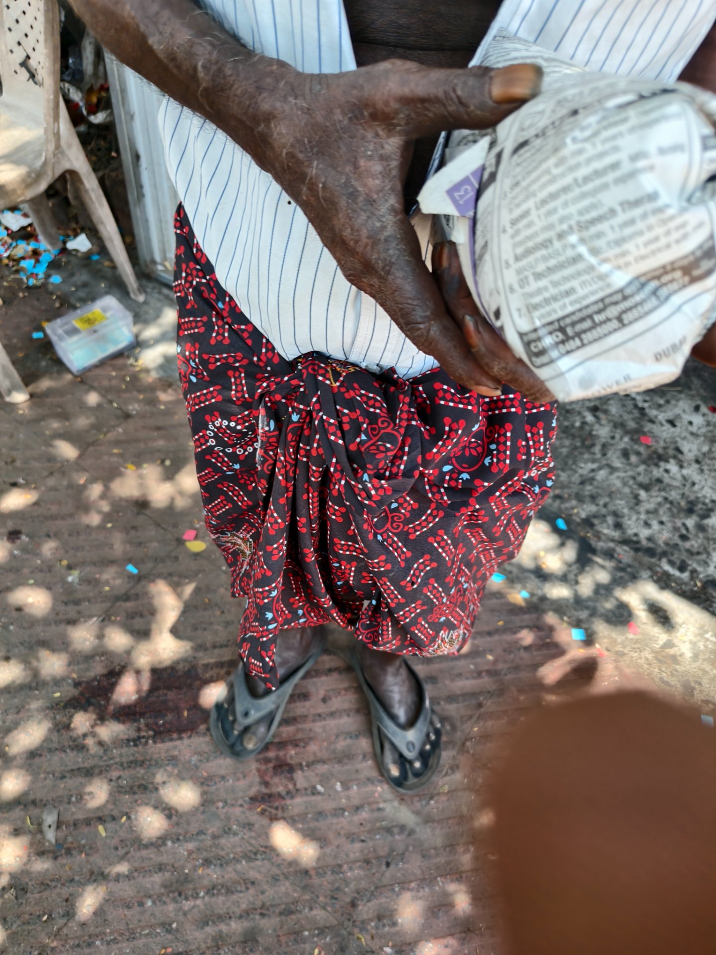Food distribution  at Paravur area and to the Government Hospital.